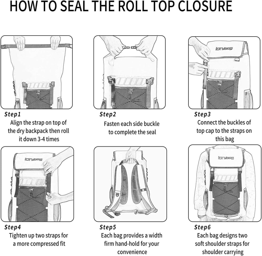 How Does a Roll-Top Dry Bag Work? The Technology Behind Waterproof Protection